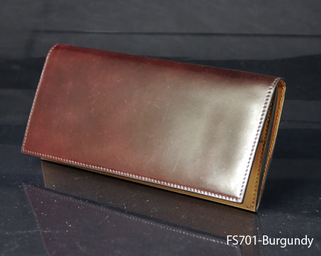 [60％OFF]Shell Cordovan Long Wallet