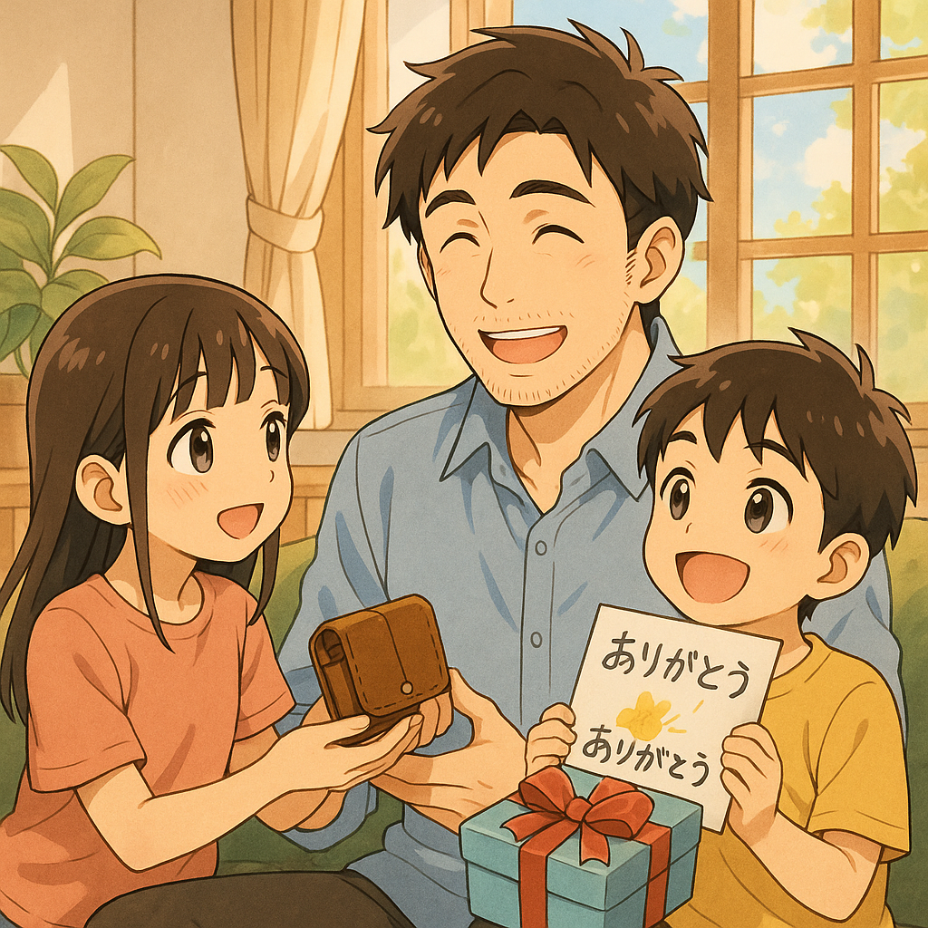父の日をイメージ